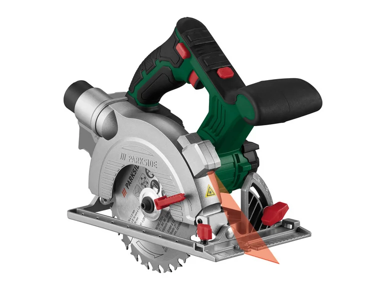 PARKSIDE® Scie circulaire sans fil PHKSA 20 Li B3. 20 V