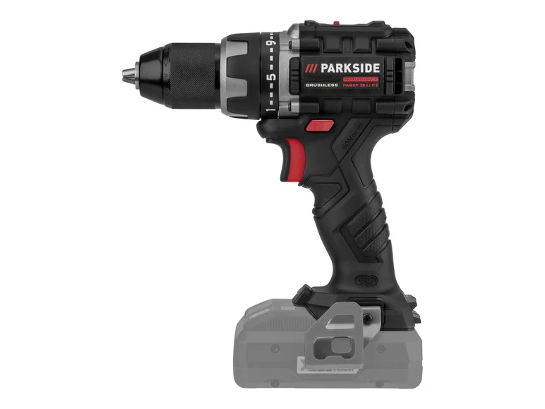 PARKSIDE PERFORMANCE® Perceuse-visseuse sans fil sans batterie ni chargeur. 20 V