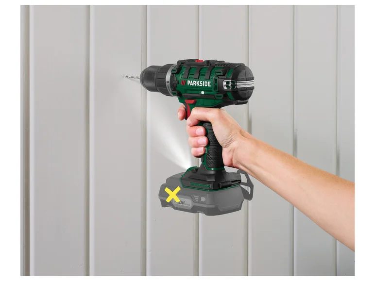 PARKSIDE® Perceuse-visseuse sans fil PABS 20 Li H9. 20 V