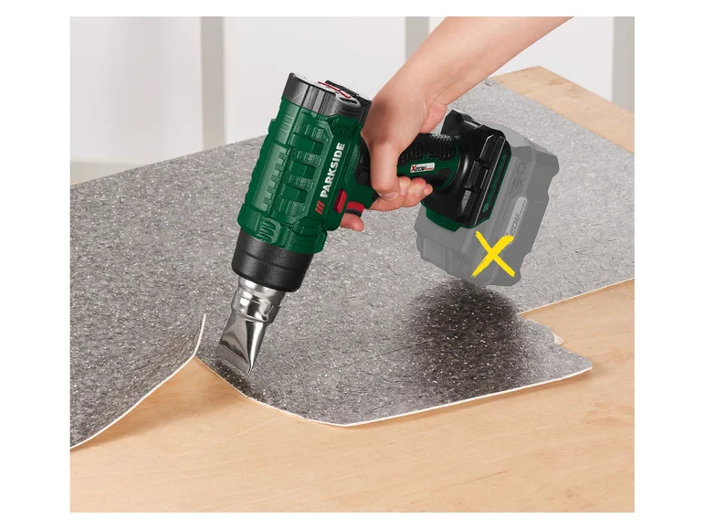 PARKSIDE® Pistolet à air chaud sans fil PHLGA 20-Li C2. 20 V