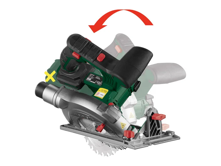 PARKSIDE® Scie circulaire sans fil PHKSA 20 Li B3. 20 V