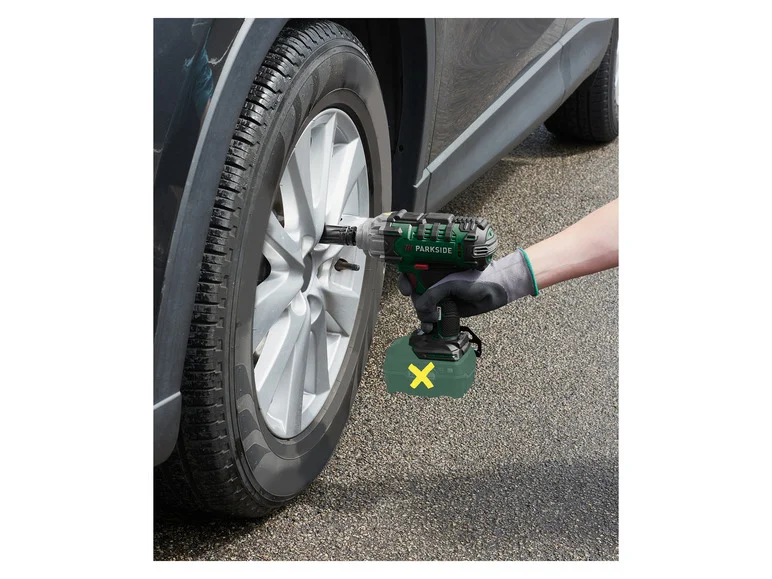 PARKSIDE® Visseuse à chocs sans fil pour voiture PASSK 20-Li C3. 20 V