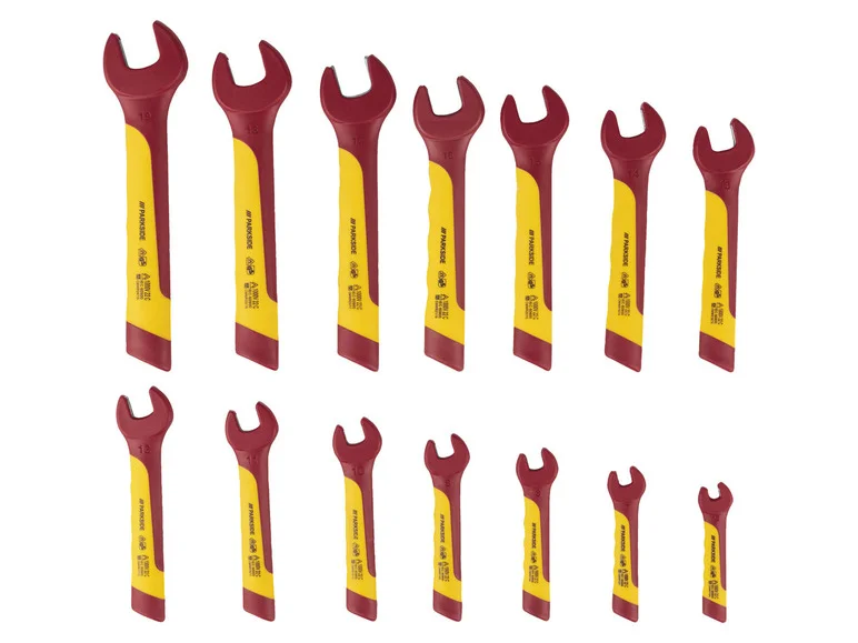 PARKSIDE® Jeu de clés à douilles ou Jeu de clés à fourche à une bouche. 20 pièces