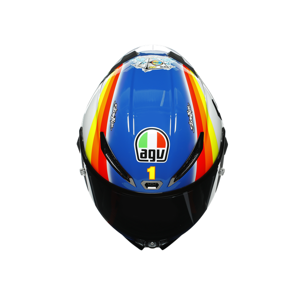 PISTA GP RR AGV ECE-DOT LIMITED EDITION - WINTER TEST 2005