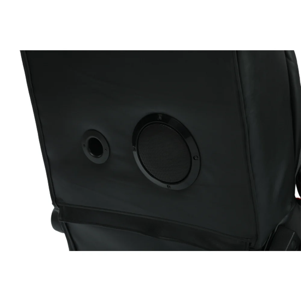 Nordic Gaming Kinostuhl Rot Schwarz – PU-Leder – Integriertes Musiksystem