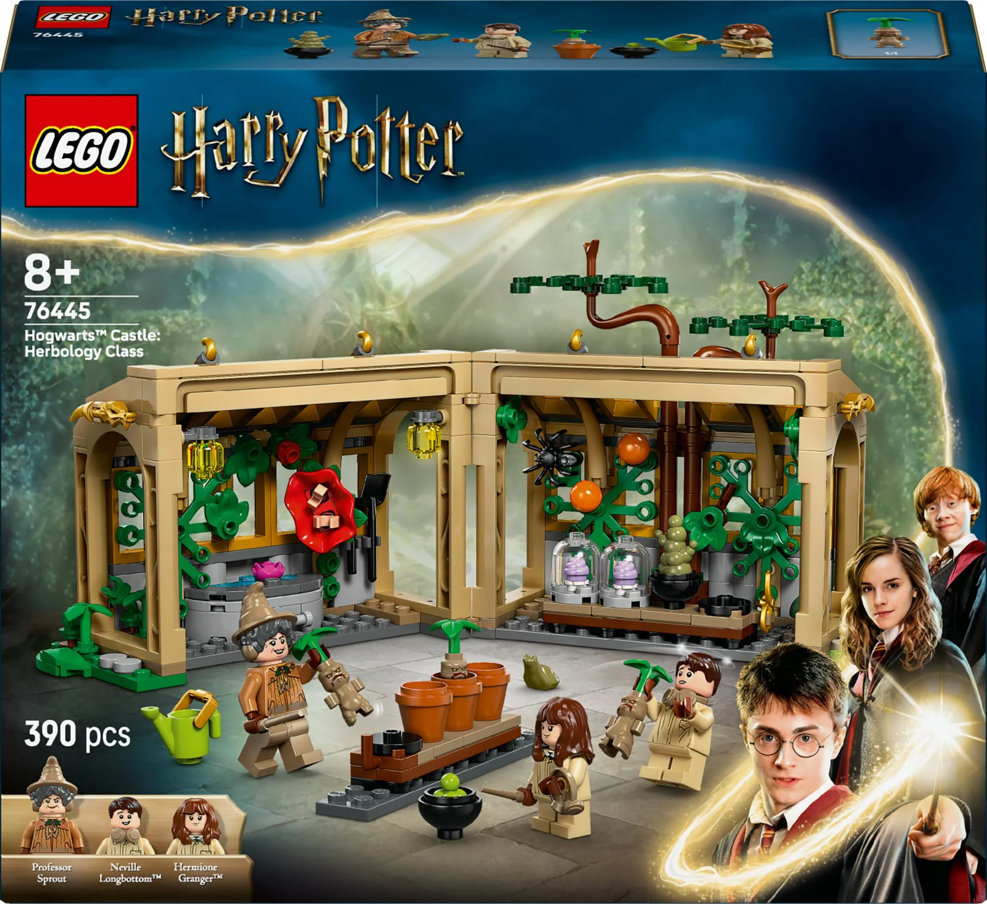 LEGO 76445 Harry Potter Hogwarts Castle: Herbology Class