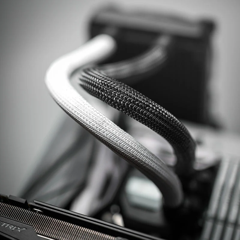 CableMod AIO Sleeving Kit Serie 2 EVGA CLC / NZXT Kraken – weiß