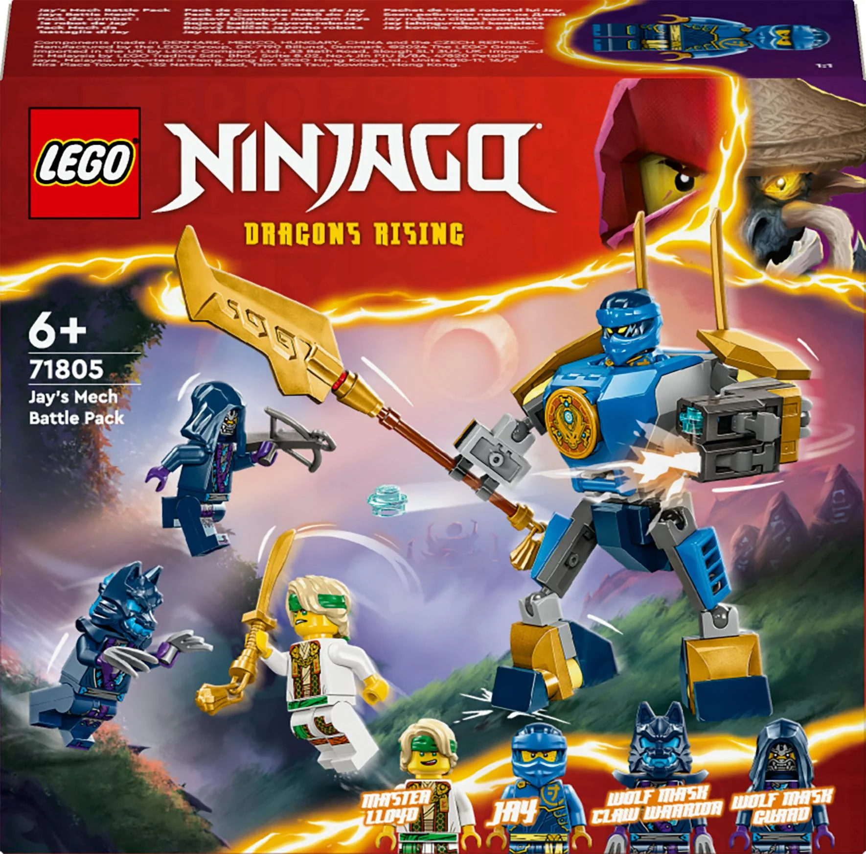 LEGO 71805 Ninjago Jay's Battle Mech