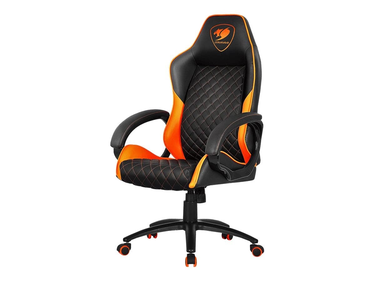 COUGAR Fusion Schwarz-Orange Gaming-Stuhl