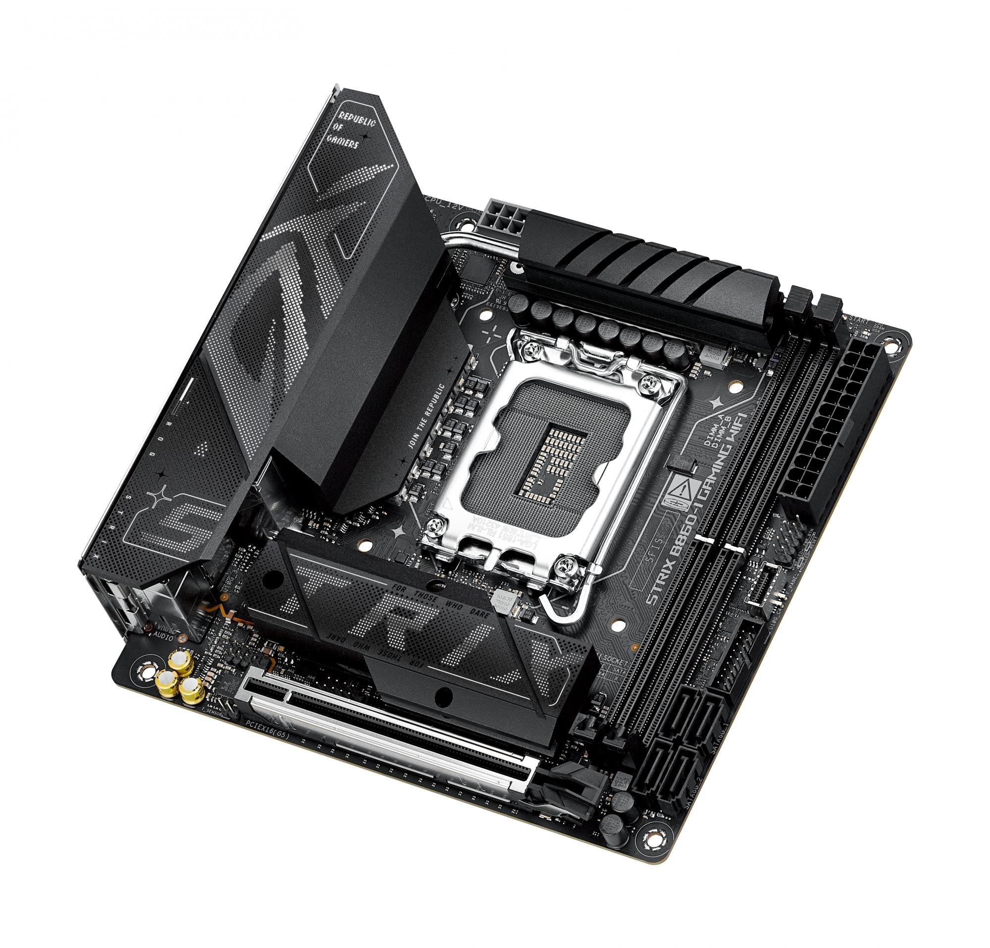 ASUS ROG STRIX B860-I GAMING WIFI (mITX. B860. LGA 1851. DDR5)