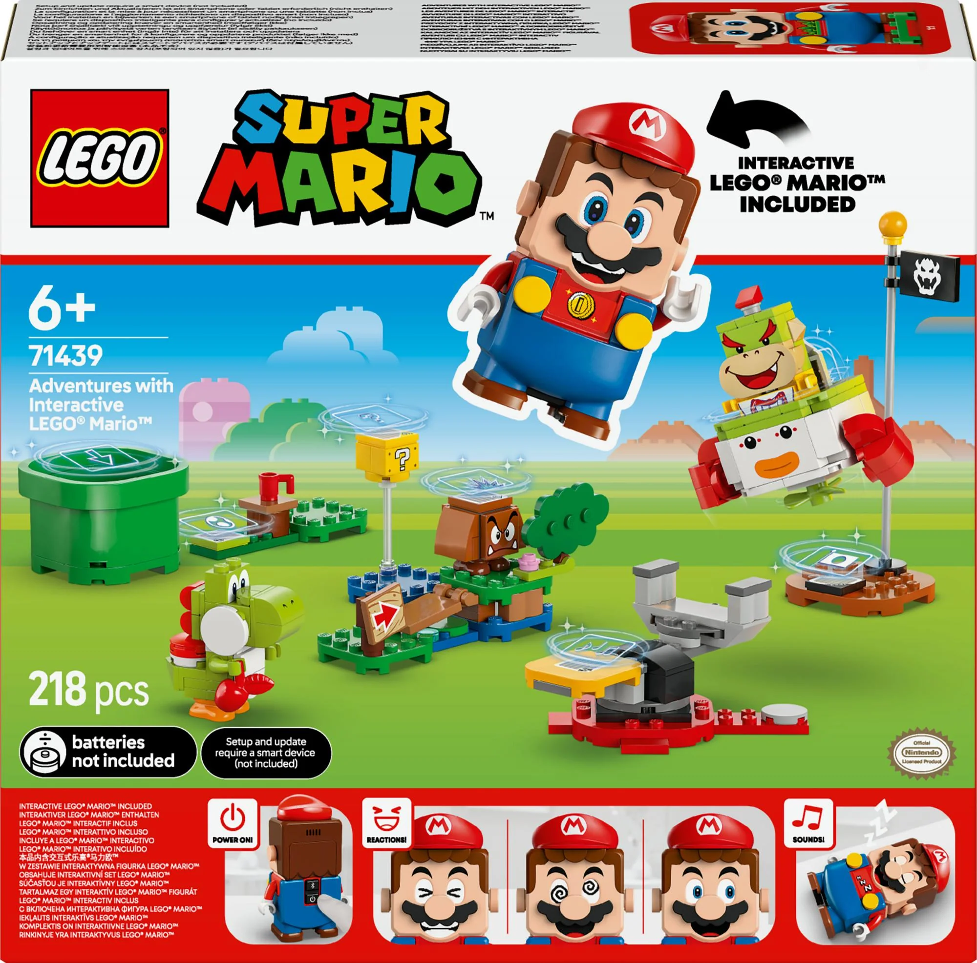 LEGO 71439 Super Mario Adventures with Interactive LEGO Mario