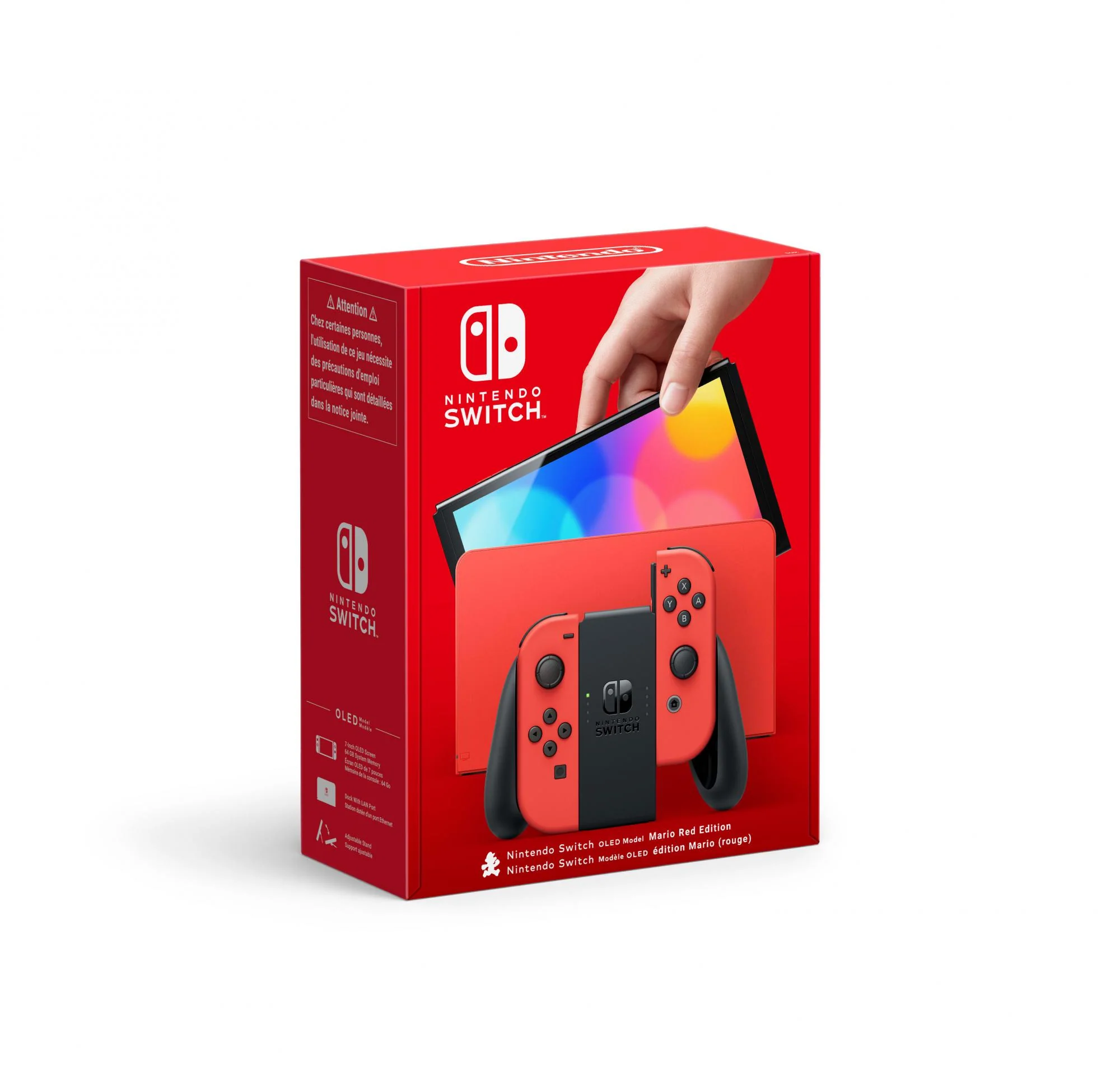 Nintendo Switch – OLED Konsol Model (Mario Rød Edition)