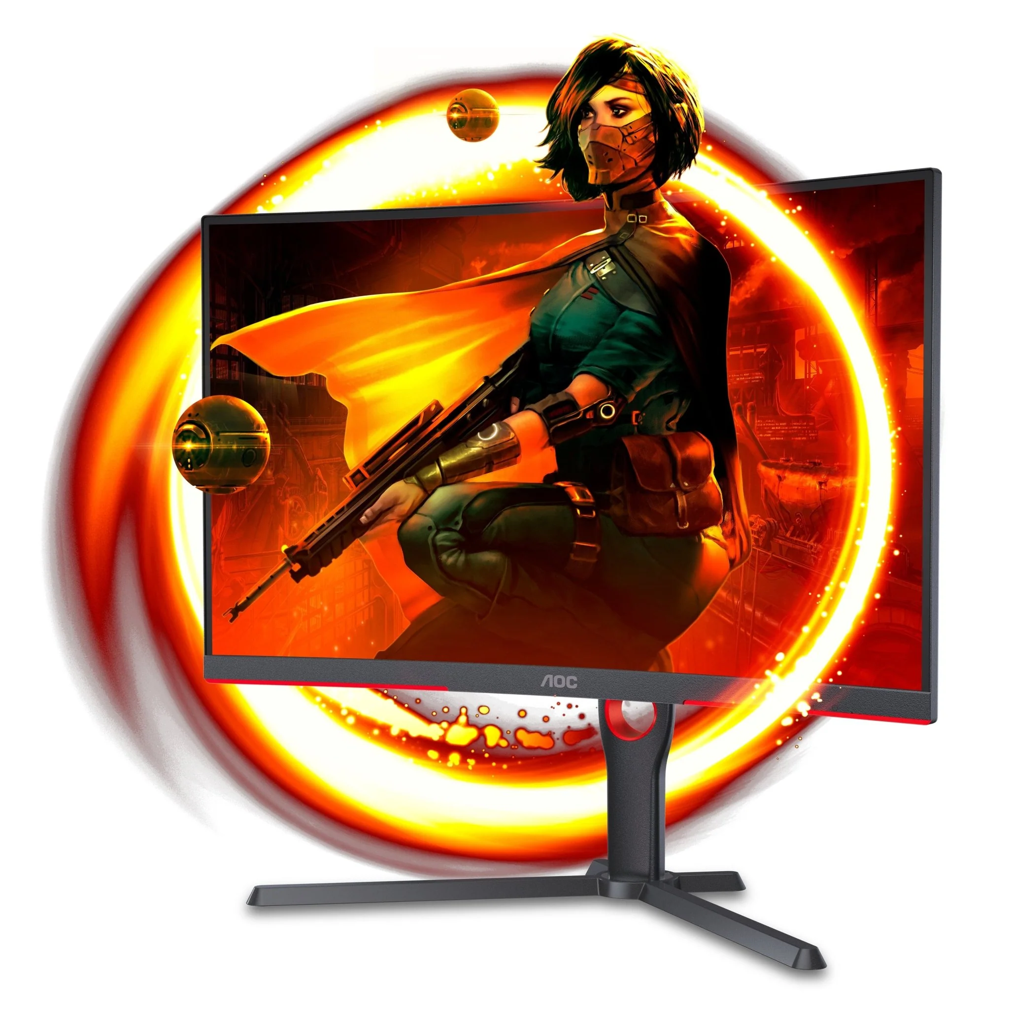 AOC Gaming C27G3U/BK 27 1920 x 1080 HDMI DisplayPort 165Hz