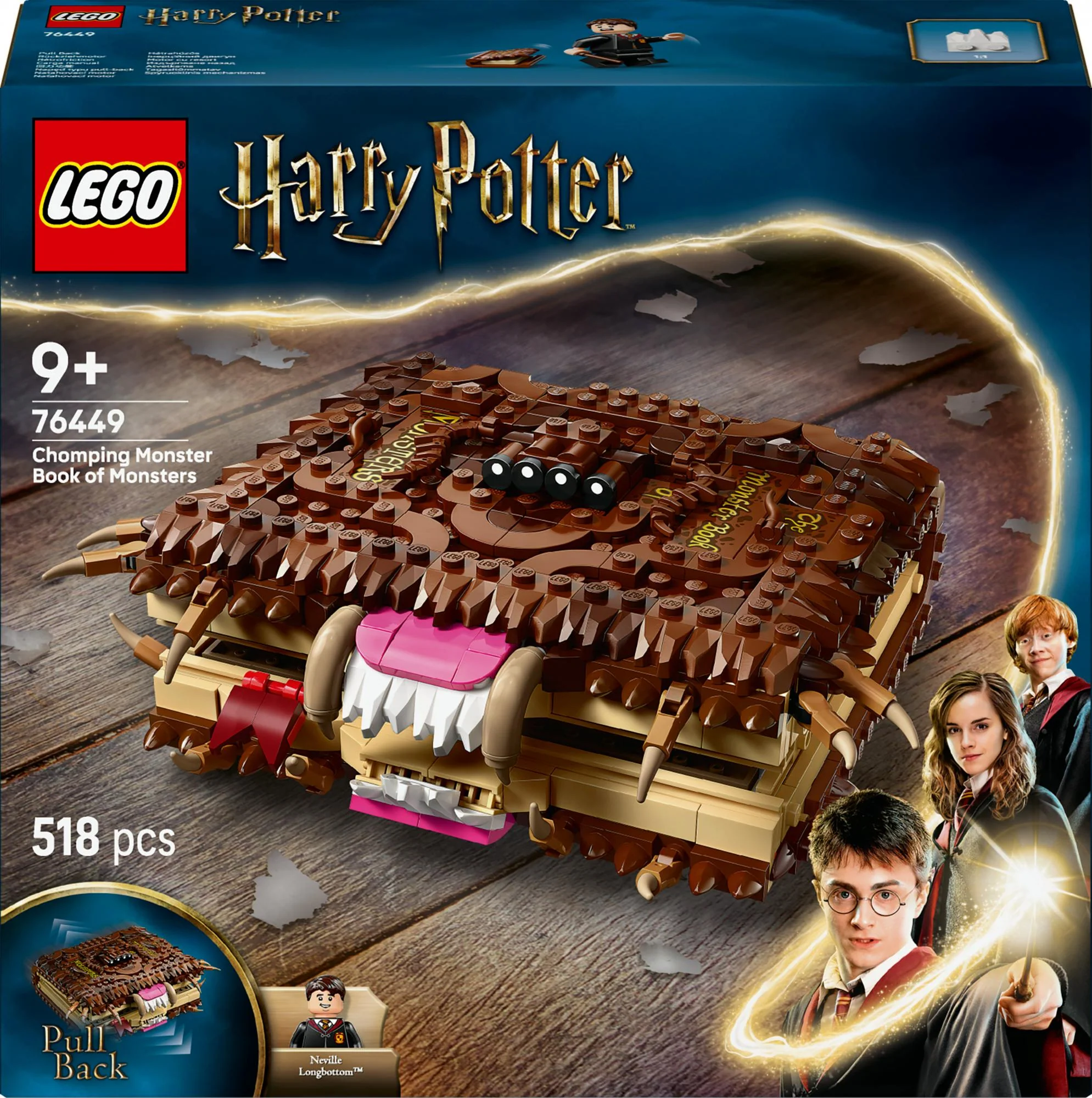 LEGO 76449 Harry Potter Biting Monster Book of Monsters