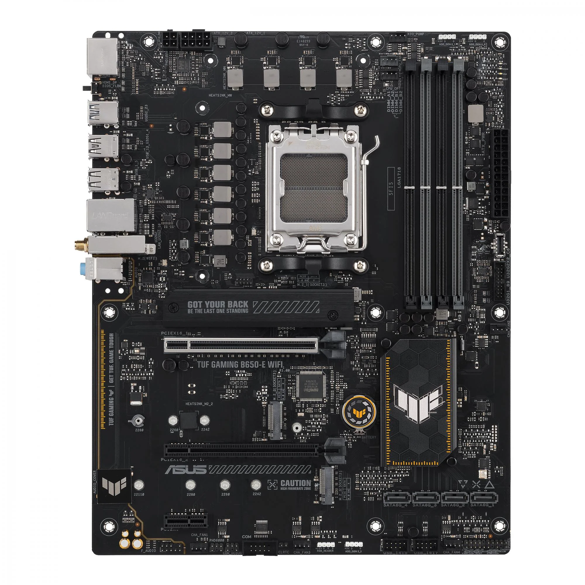 ASUS TUF GAMING B650-E WIFI (ATX. B650. AM5. DDR5)