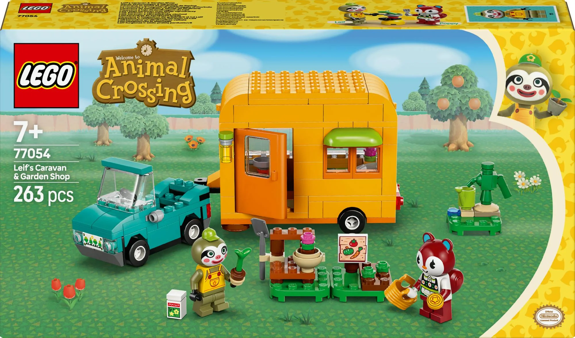 LEGO 77054 Animal Crossing Gerd's Trailer & Nursery