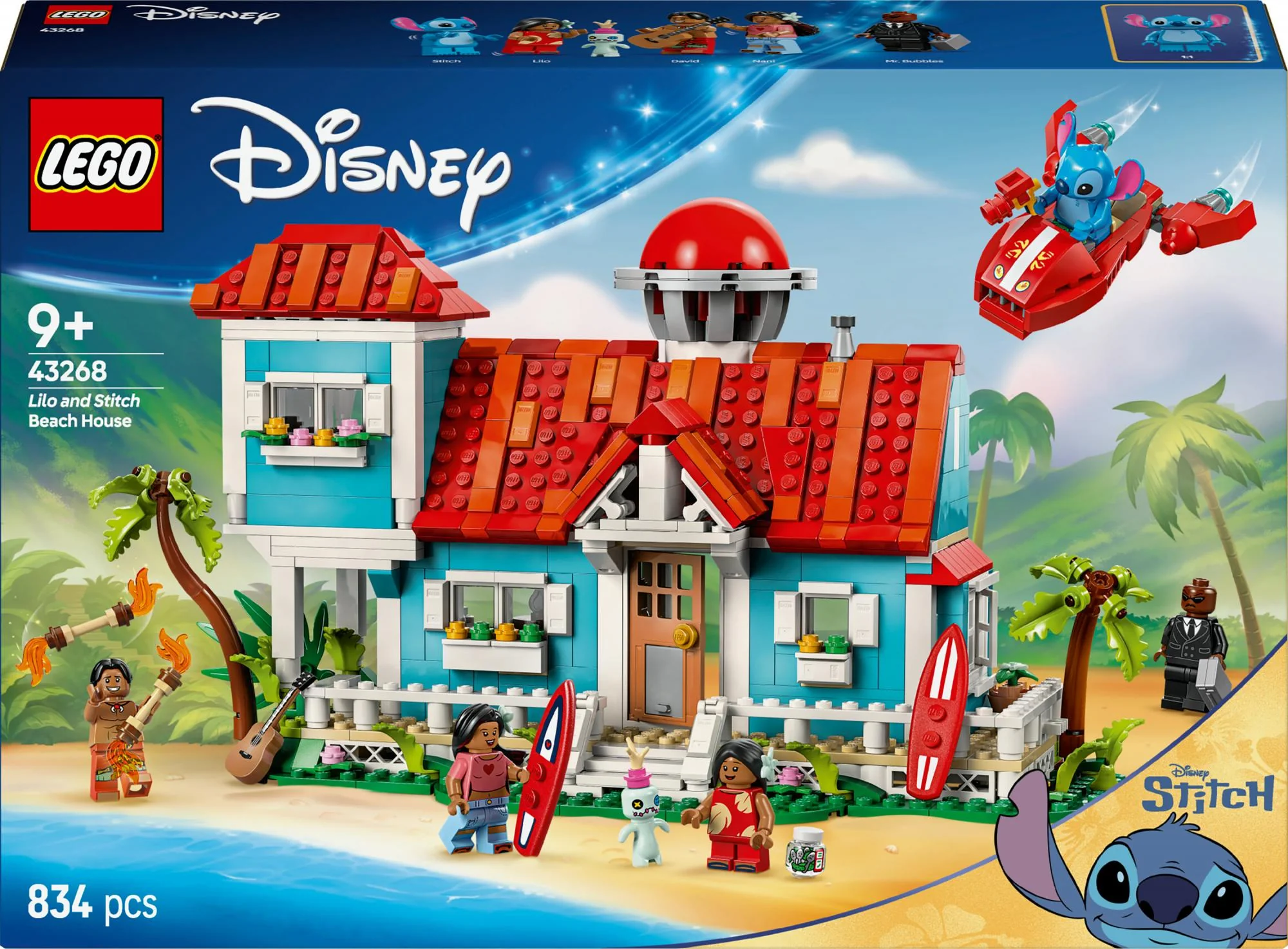 LEGO 43268 Disney Classic The Beach House from Lilo and Stitch