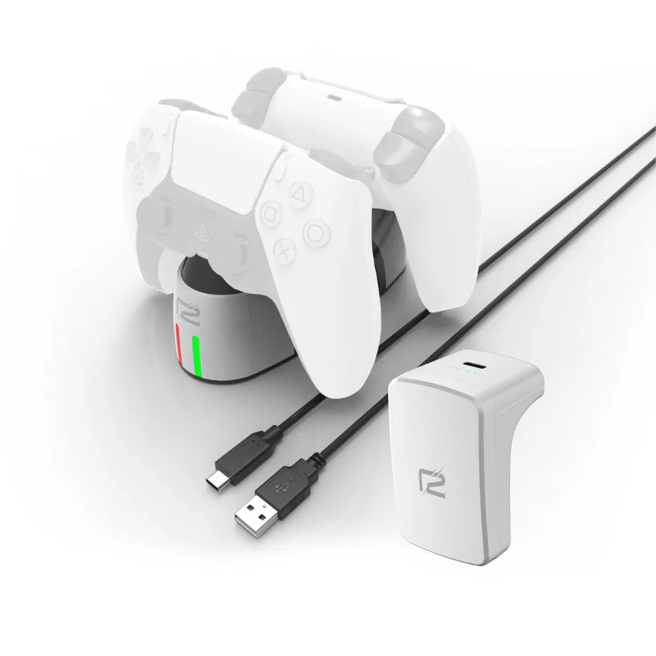 ready2gaming PS5 Ultimativt Opladningssæt