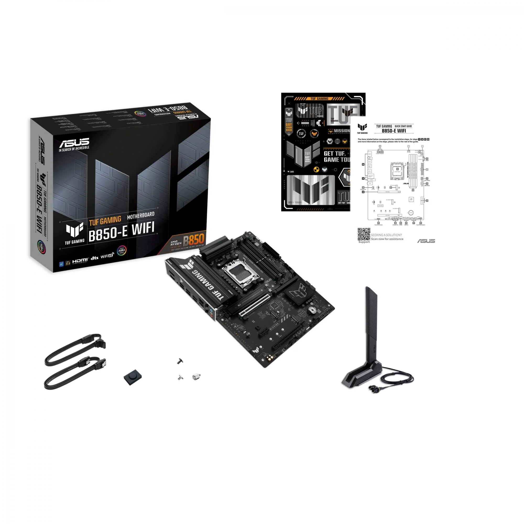 ASUS TUF GAMING B850-E WIFI (ATX. B850. AM5. DDR5)