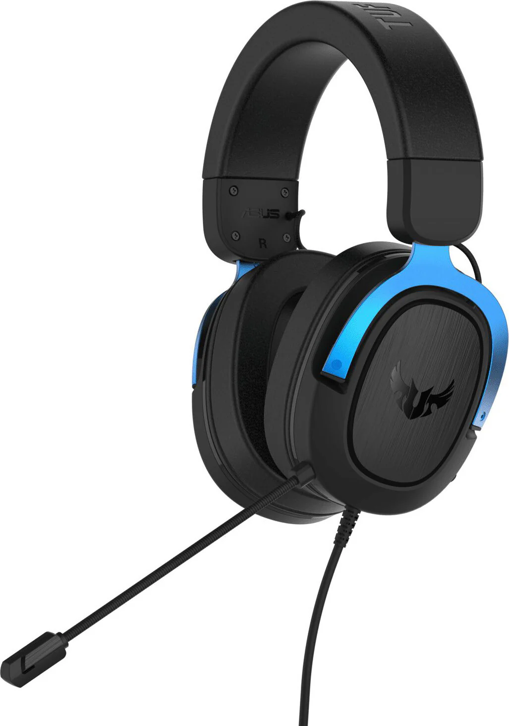 ASUS TUF H3 Gaming-Headset für PC. MAC. PS4 – Blau