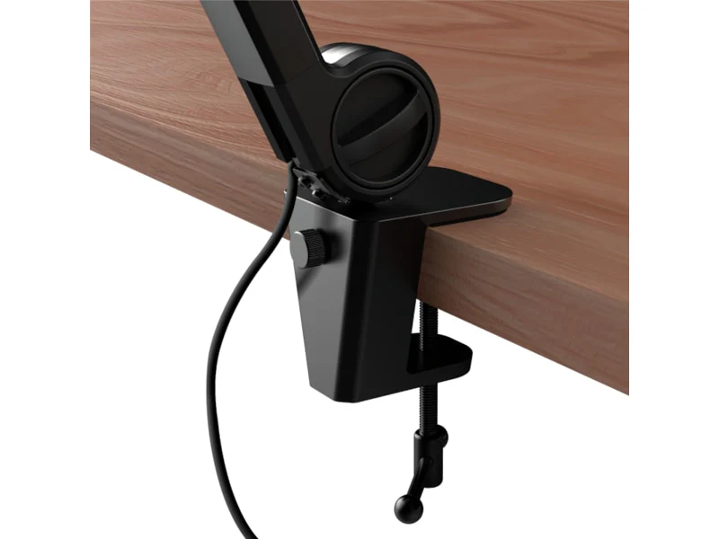 Vertrauen Sie dem professionellen GXT 255+ Onyx-Mikrofon mit Arm