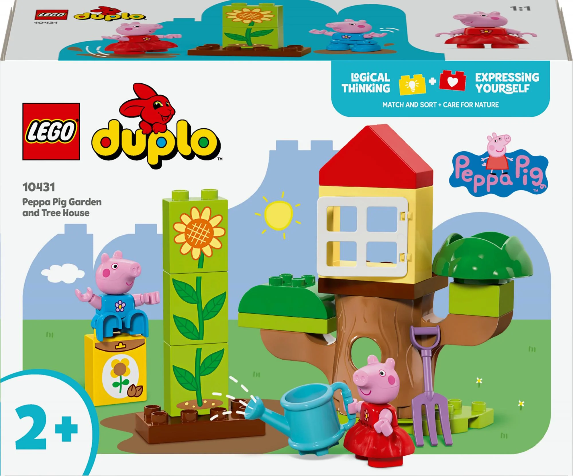 LEGO 10431 DUPLO Peppa's Garden with Tree House