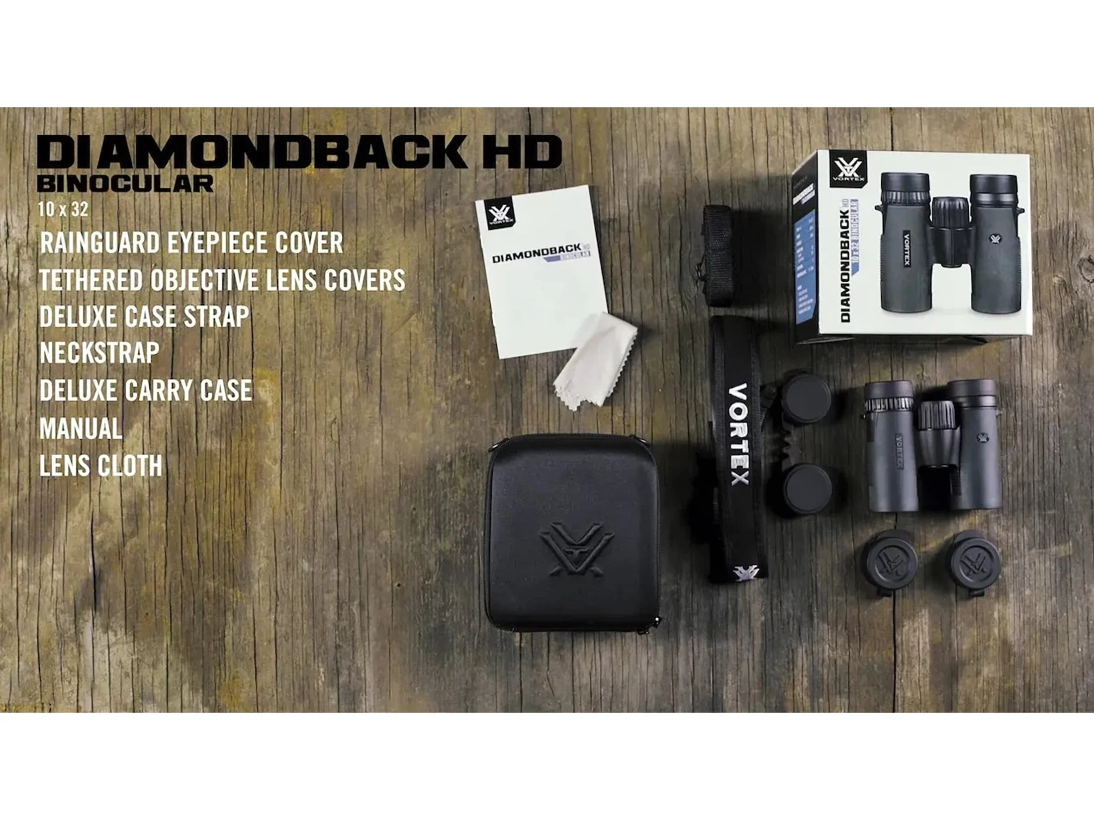 Vortex Optics Diamondback HD Binoculars 10x42