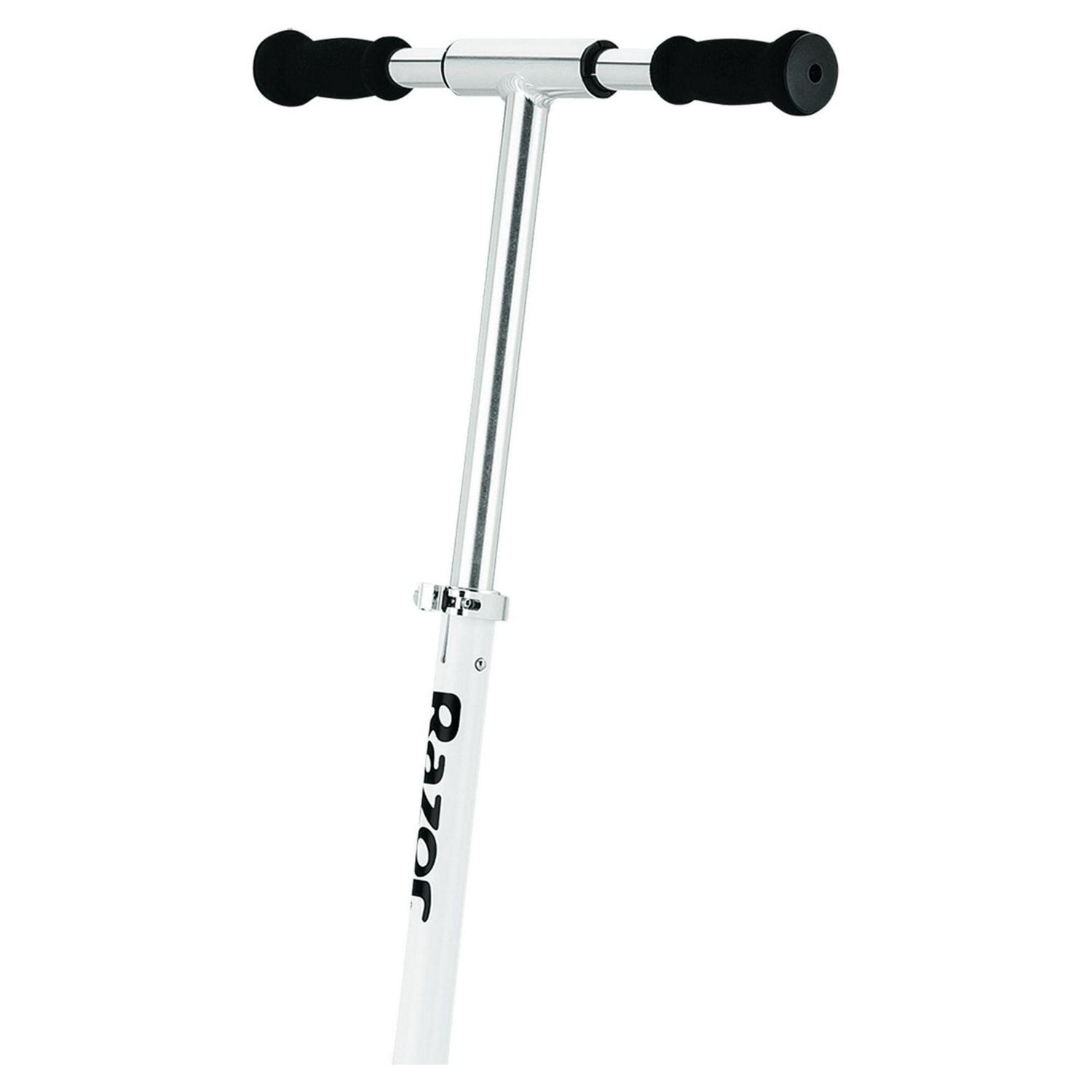 Razor A6 Folding Kick Scooter - 10″ Large Wheels. Aluminum Frame. for Teen & Adult up to 220 lb