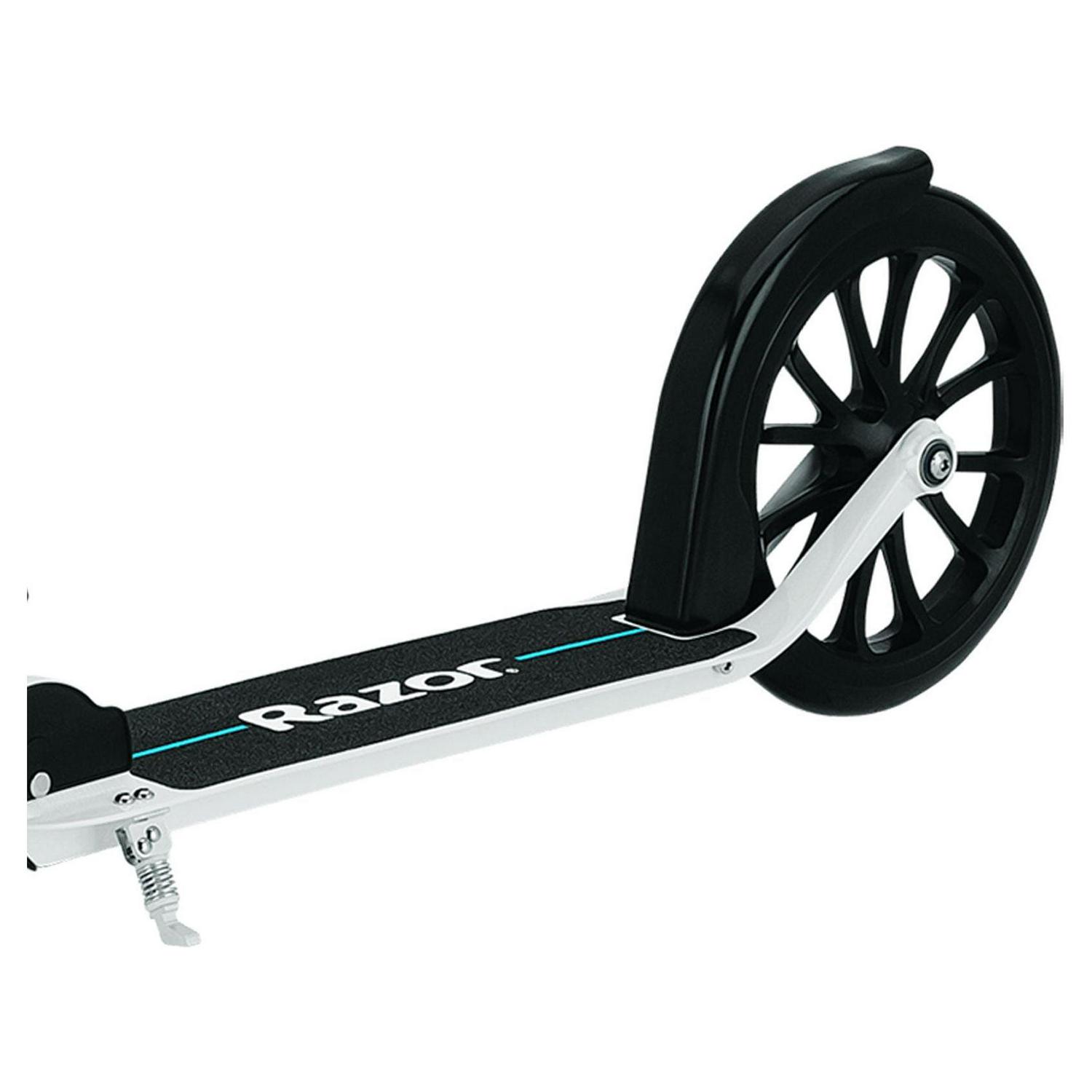 Razor A6 Folding Kick Scooter - 10″ Large Wheels. Aluminum Frame. for Teen & Adult up to 220 lb