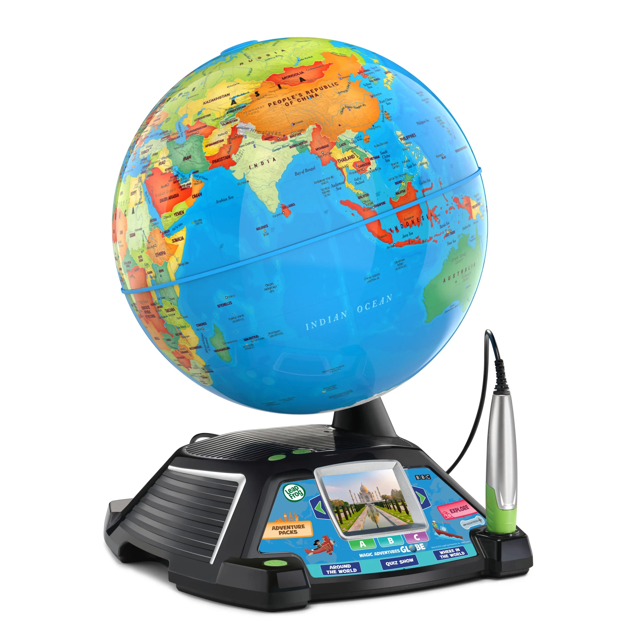 LeapFrog Magic Adventures Globe with Accessories, Baby and Toddler Toys