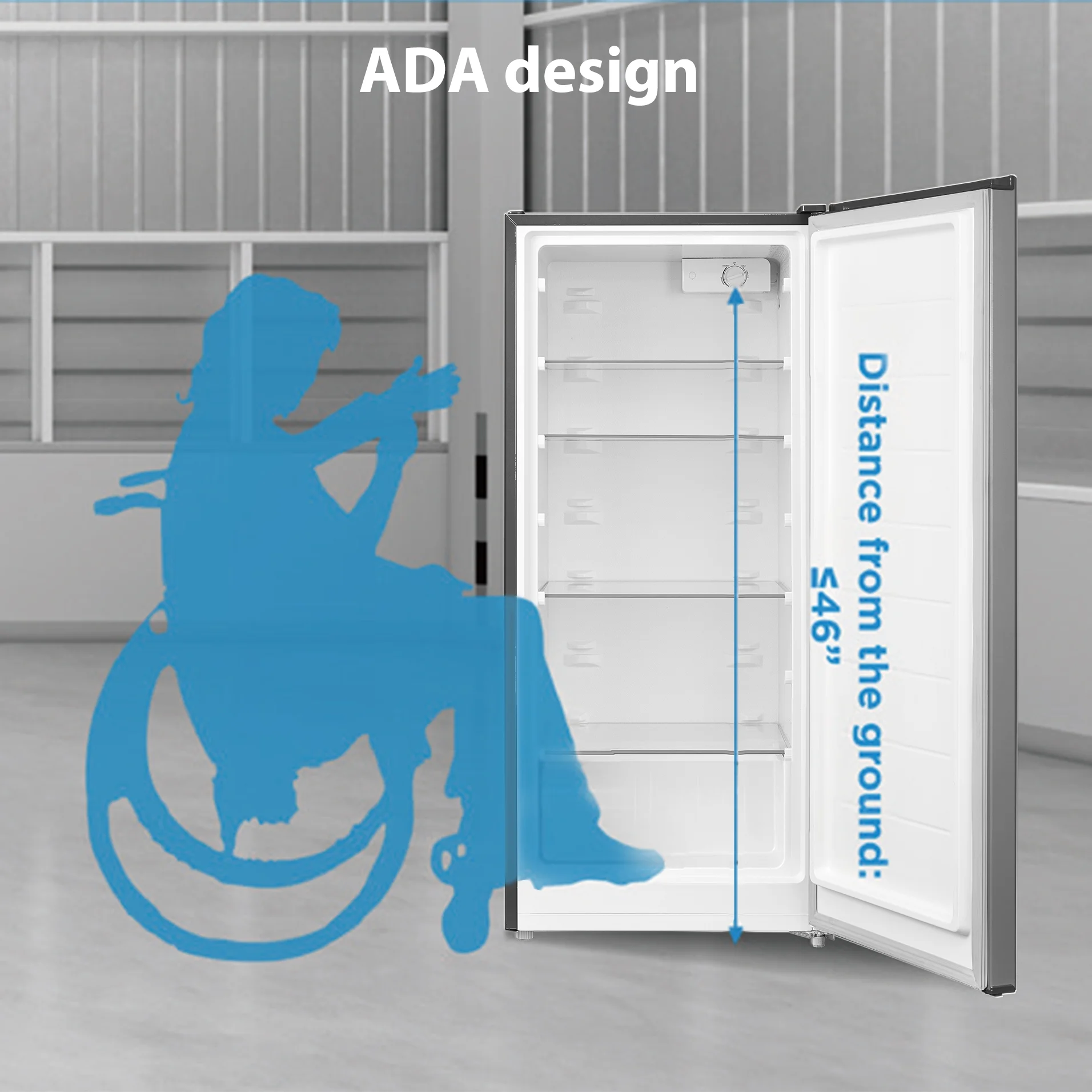 Arctic King 7.1 Cu ft Upright Convertible Freezer/Refrigerator, White