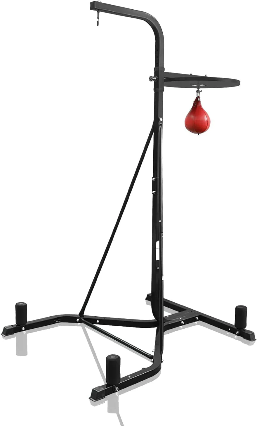 Erommy Boxing Bag Stand Premium Material with Speed Bag for Speed Training, Up to 220 lbs
