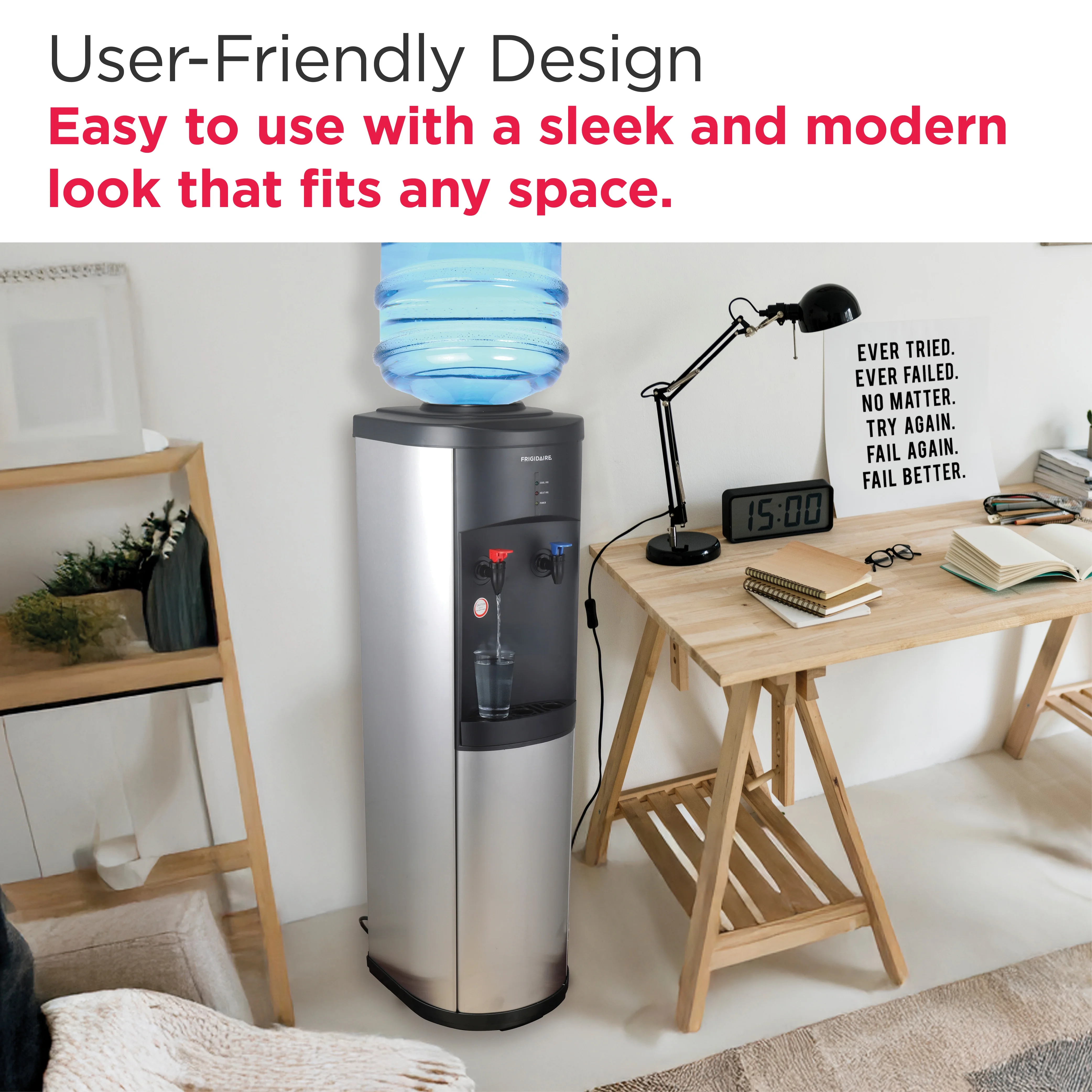 Frigidaire, Water Dispenser, Stainless Steel