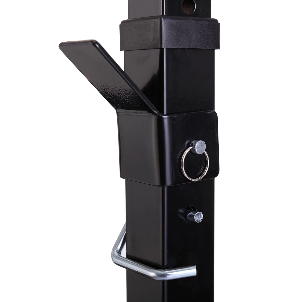 Kepooman Adjustable Folding Fitness Barbell Rack & Weight Bench Set for Home Gym, Strength Training