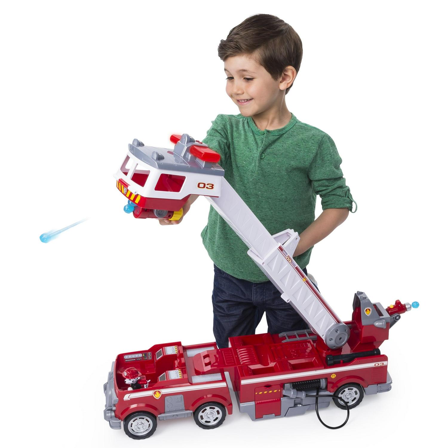 PAW Patrol Ultimate Rescue Fire Truck with Extendable 2 ft. Tall Ladder. for Ages 3 and Up