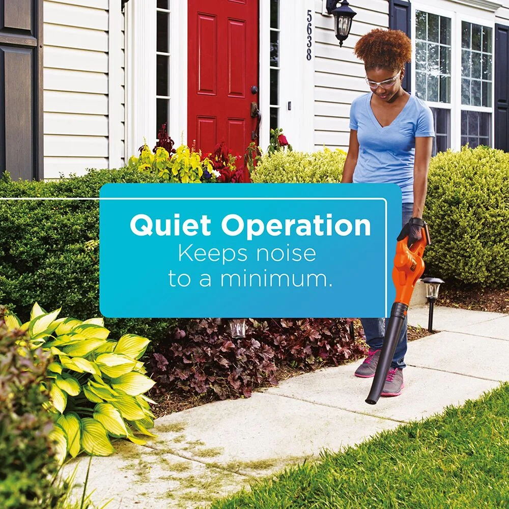 BLACK+DECKER 20V Cordless Leaf Blower, 1.5Ah, Lithium Ion Battery and Charger Included