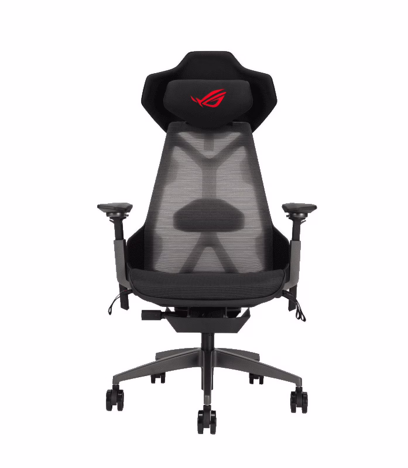 ASUS ROG Destrier Ergo PU Foam Gaming Chair with Arm Support and Acoustic Panel, Black