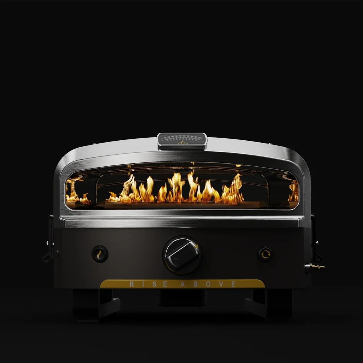 Halo Versa 16 LP Gas Portable Outdoor Pizza Oven w/ Rotating Cooking Stone