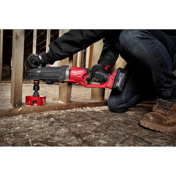 M18 FUEL 18V Lithium-Ion Brushless Cordless GEN 2 SUPER HAWG 7/16 in. Right Angle Drill (Tool-Only)