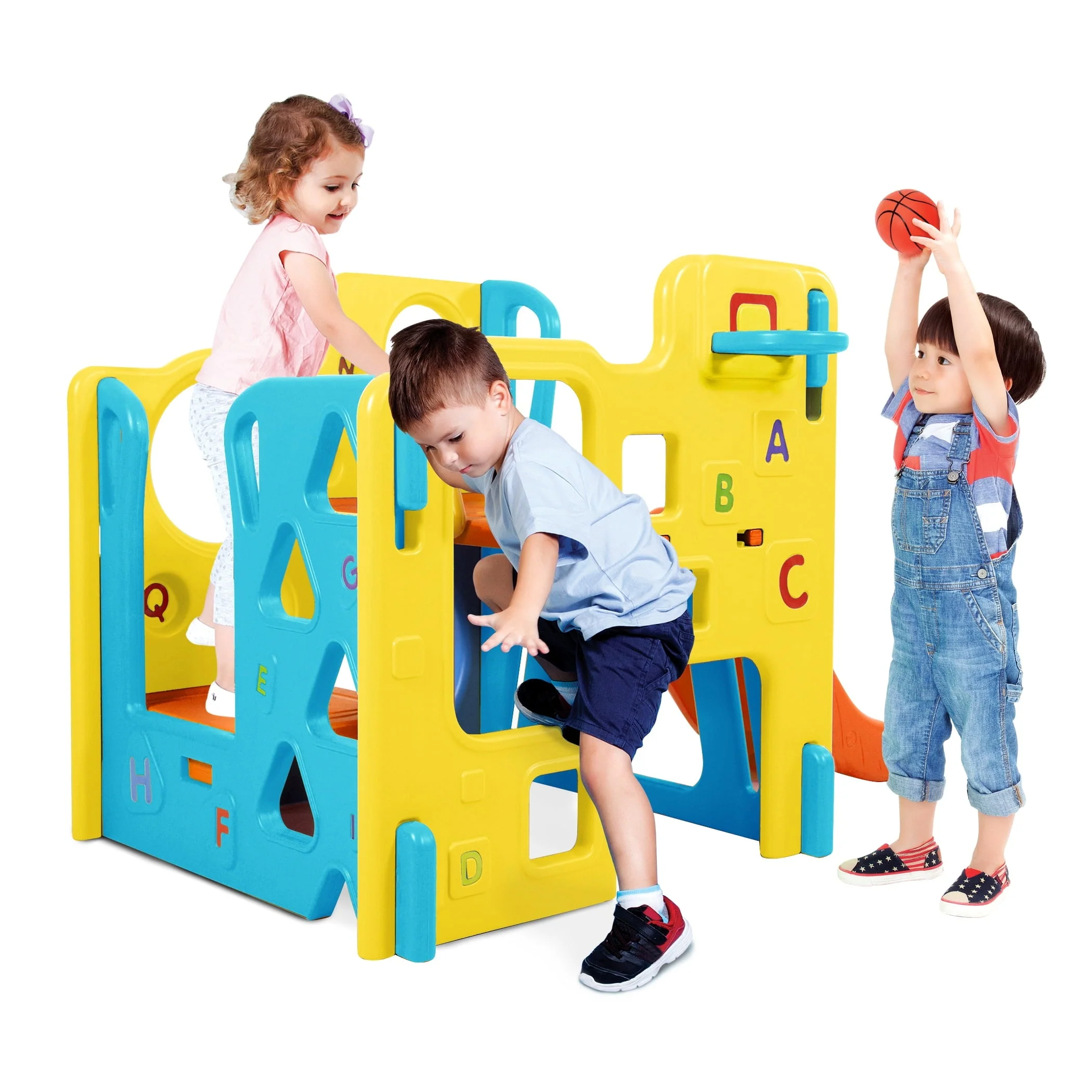Grow'n up Climb & Slide  Play Gym Outdoor/Indoor Use Ages 1.5 Years to 4 Years