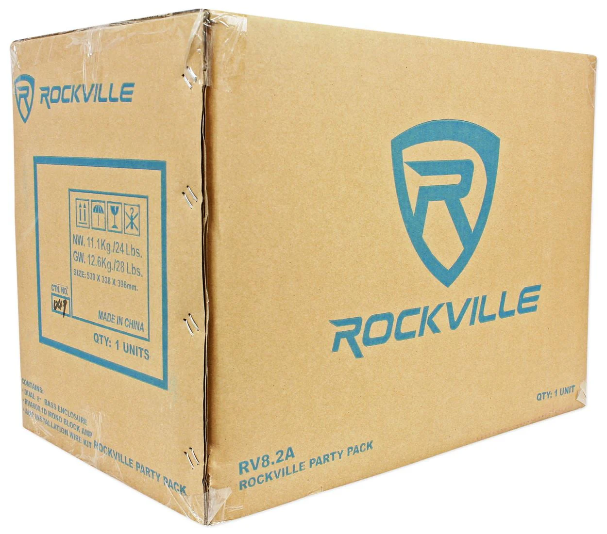 Rockville RV8.2A 800 Watt Dual 8