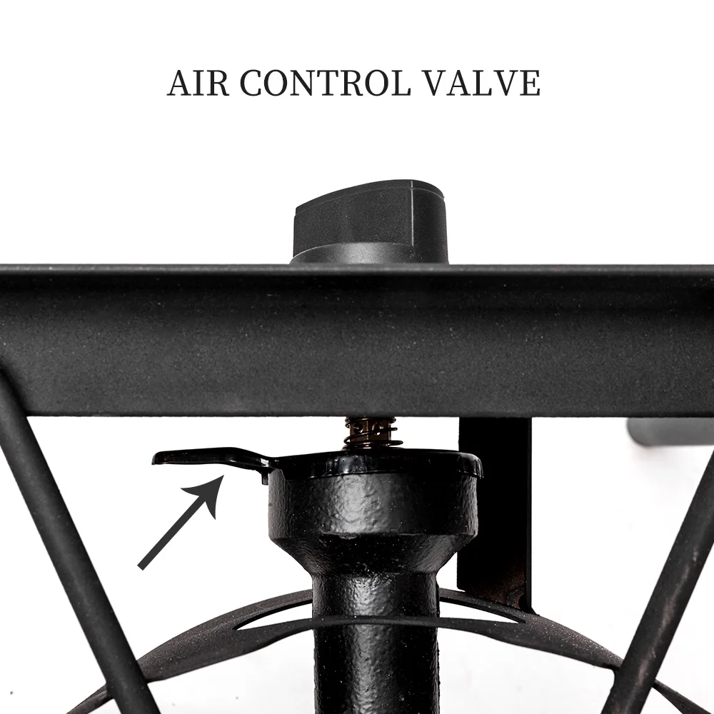 Zimtown EX72 2-Burner 150,000BTU Outdoor Stove , Black