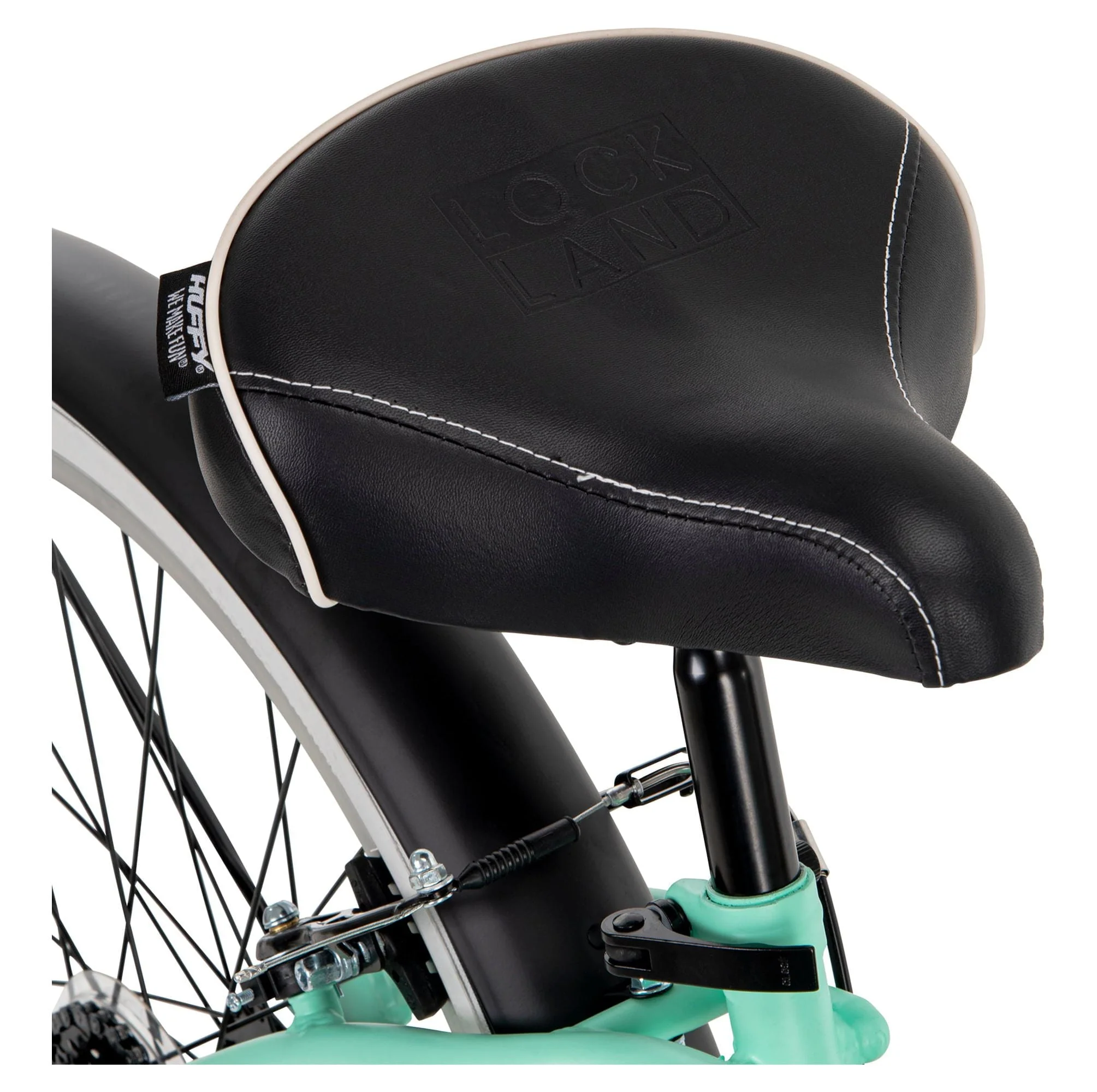 Huffy 26-In. Women's Lockland 7-Speed Cruiser Bike, Sea Foam, Green