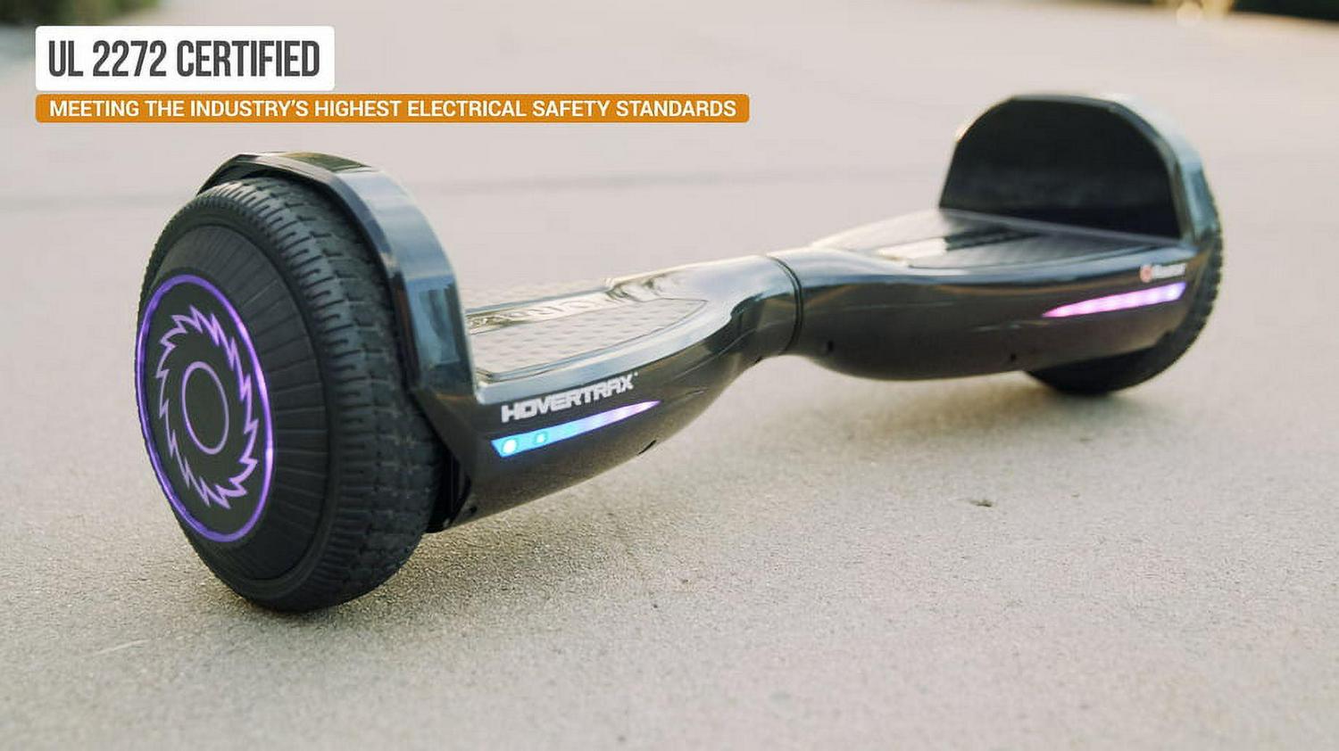 Razor Hovertrax Prizma- Black. Lighted Hoverboard for Child & Teen. up to 9 mph. UL2272 Certified
