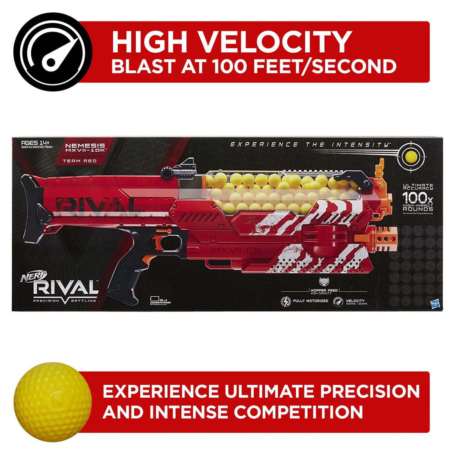 Nerf Rival Nemesis MXVII-10K. Red