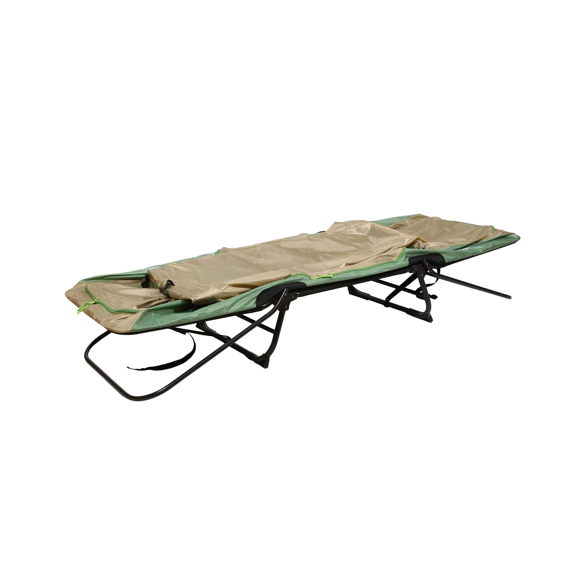 Kamp-Rite Original Portable Versatile Cot, Chair, & Tent, Green (2)