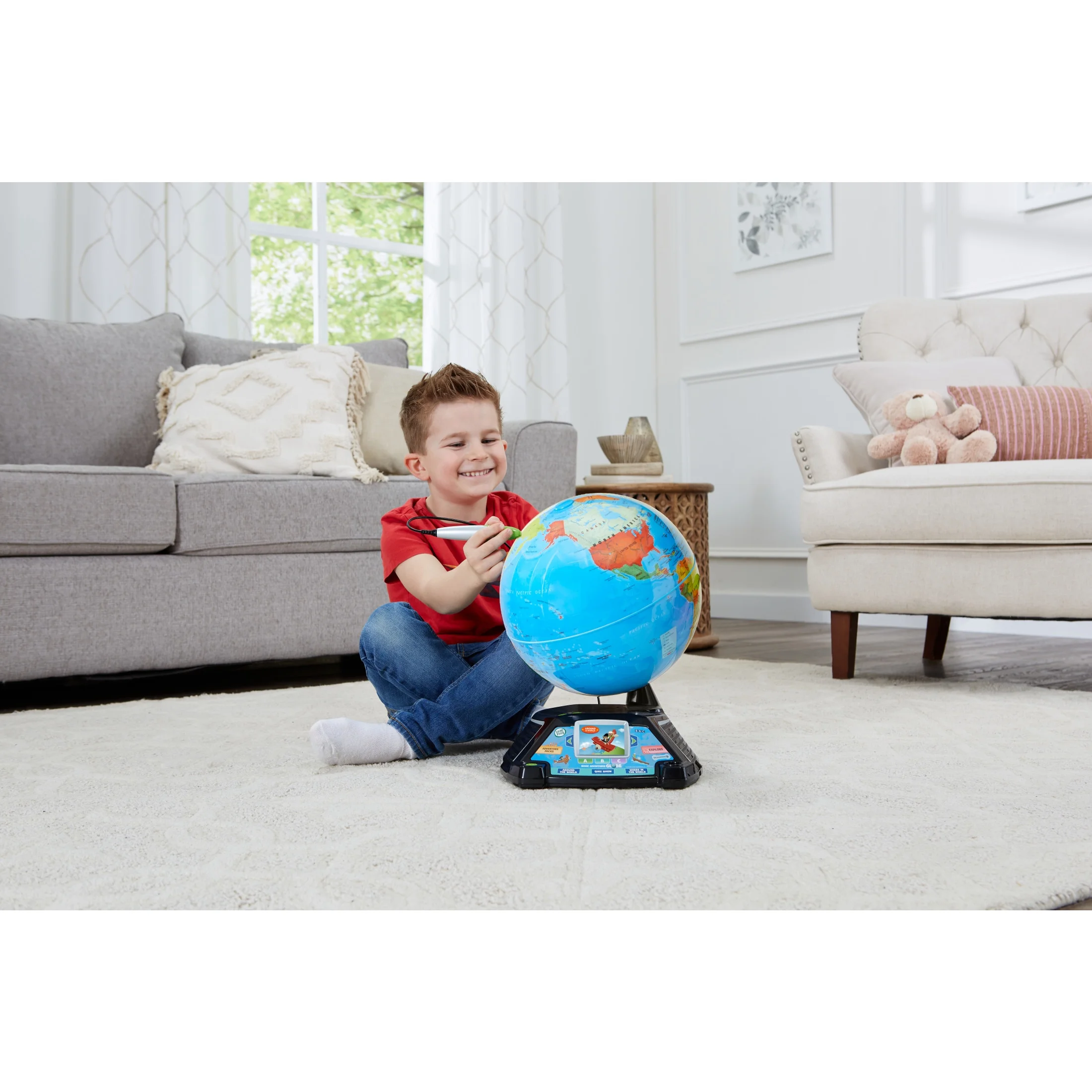 LeapFrog Magic Adventures Globe with Accessories, Baby and Toddler Toys