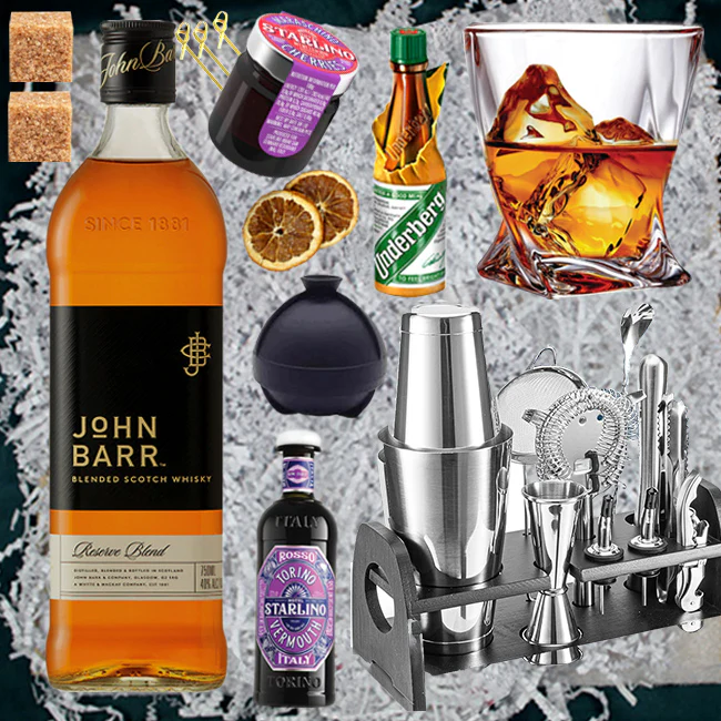 John Barr Blend Scotch Whiskey Gift Pack
