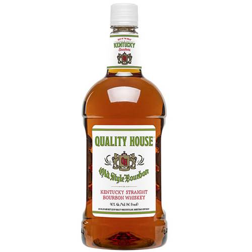 Quality House old style bourbon - 1.75L